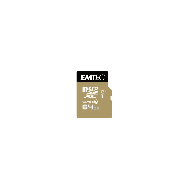 Emtec MicroSD Card 64GB SDXC CL10